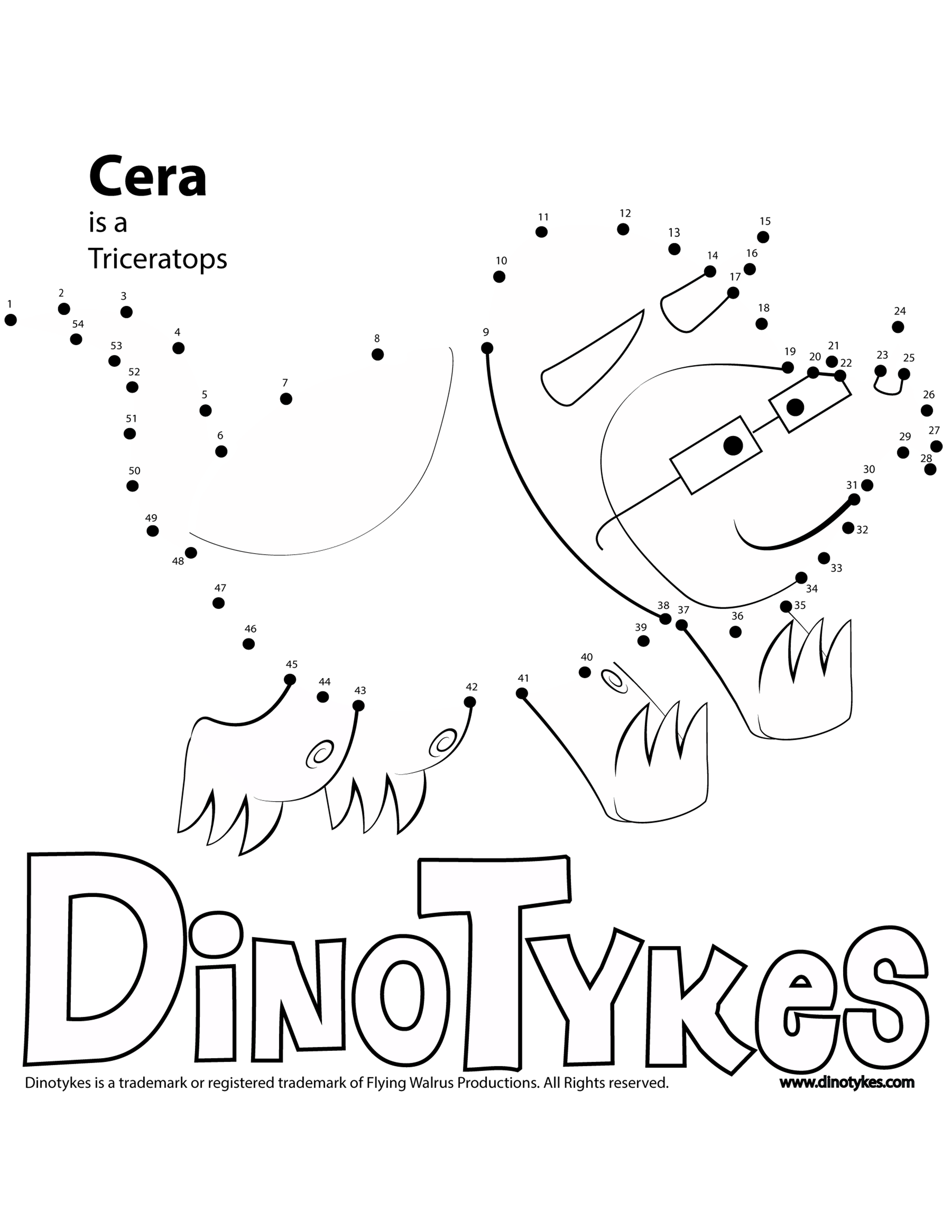Cera Dot to Dot Page